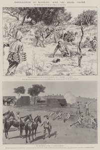 Souvenirs de Mafeking, avec la colonne de secours